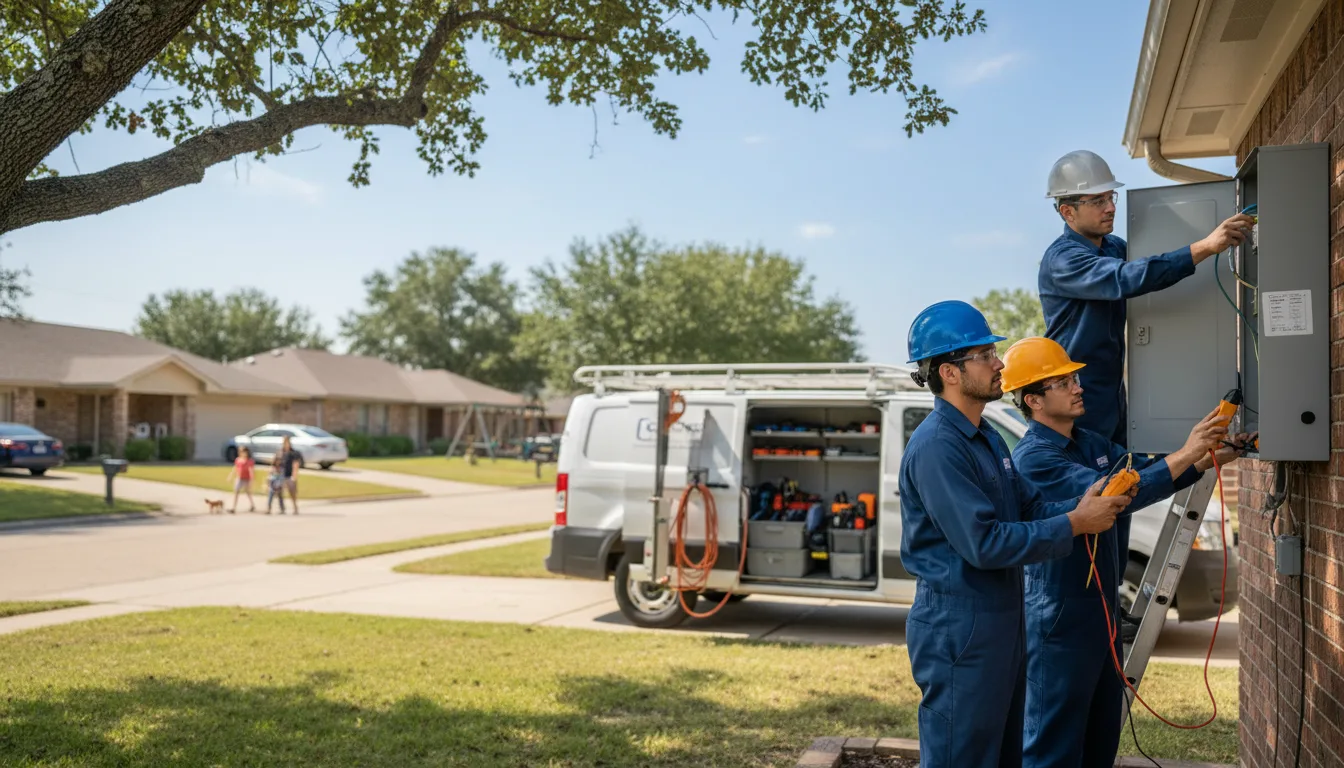 Certified electrician providing emergency electrical services in Modena, PA